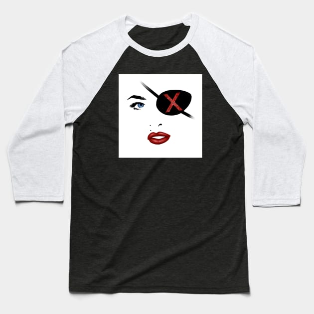 Madame X ( FOR DARK COLORS) Baseball T-Shirt by UnleashedCreationz